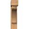 Ekena Millwork Legacy Block Smooth Bracket w/ Offset Brace, Western Red Cedar, 7 1/2"W x 32"D x 32"H BKT0806X32X32LEC05SWR - alternate 2